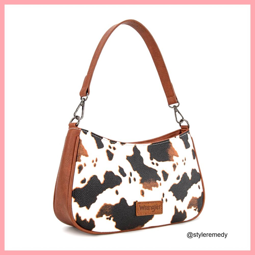 Western Shoulder Bag with Detachable Strap Hobo Purse